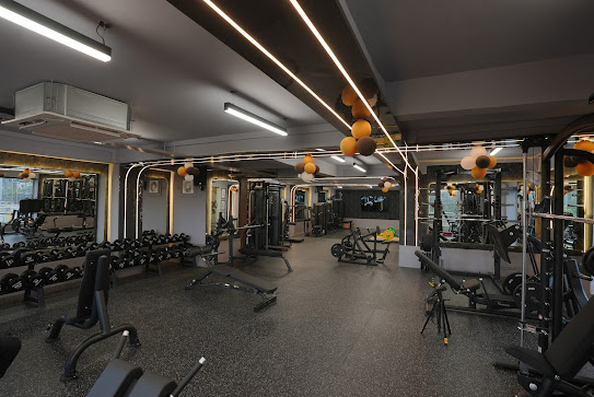 Inside the training floors of Elite Fitness Club, scene 3
